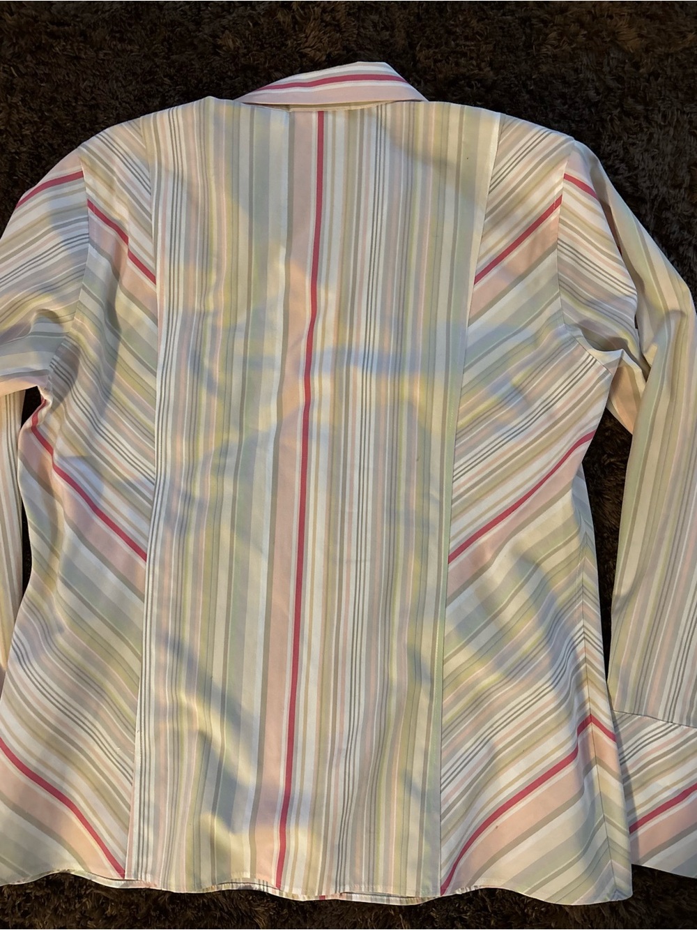 100% cotton Liz Claiborne Button m-Up - Picture 4 of 5